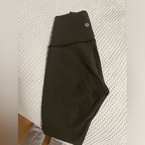 Lululemon army green leggings